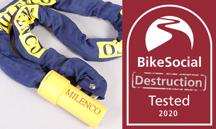 Full destruction test review of the Milenco Coleraine 12mm chain lock – is this portable, tough security option worth buying?